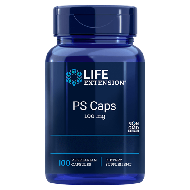 PS Caps / Фосфатидилсерин 100 mg x 100 капсули Life Extension на ниска цена