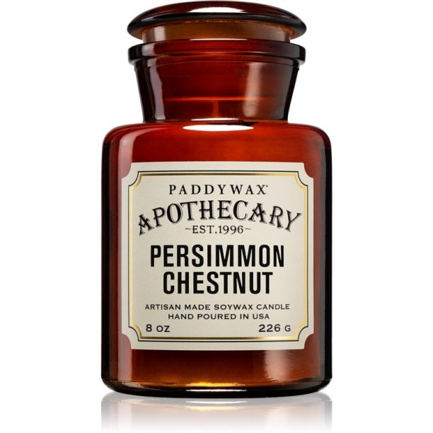 Paddywax Apothecary Persimmon Chestnut ароматна свещ 226 гр.