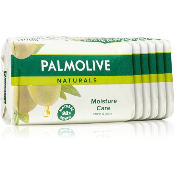 Palmolive Naturals Milk & Olive твърд сапун 6x90 гр.