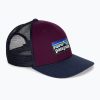 Patagonia P-6 Logo Trucker нощна бейзболна шапка слива