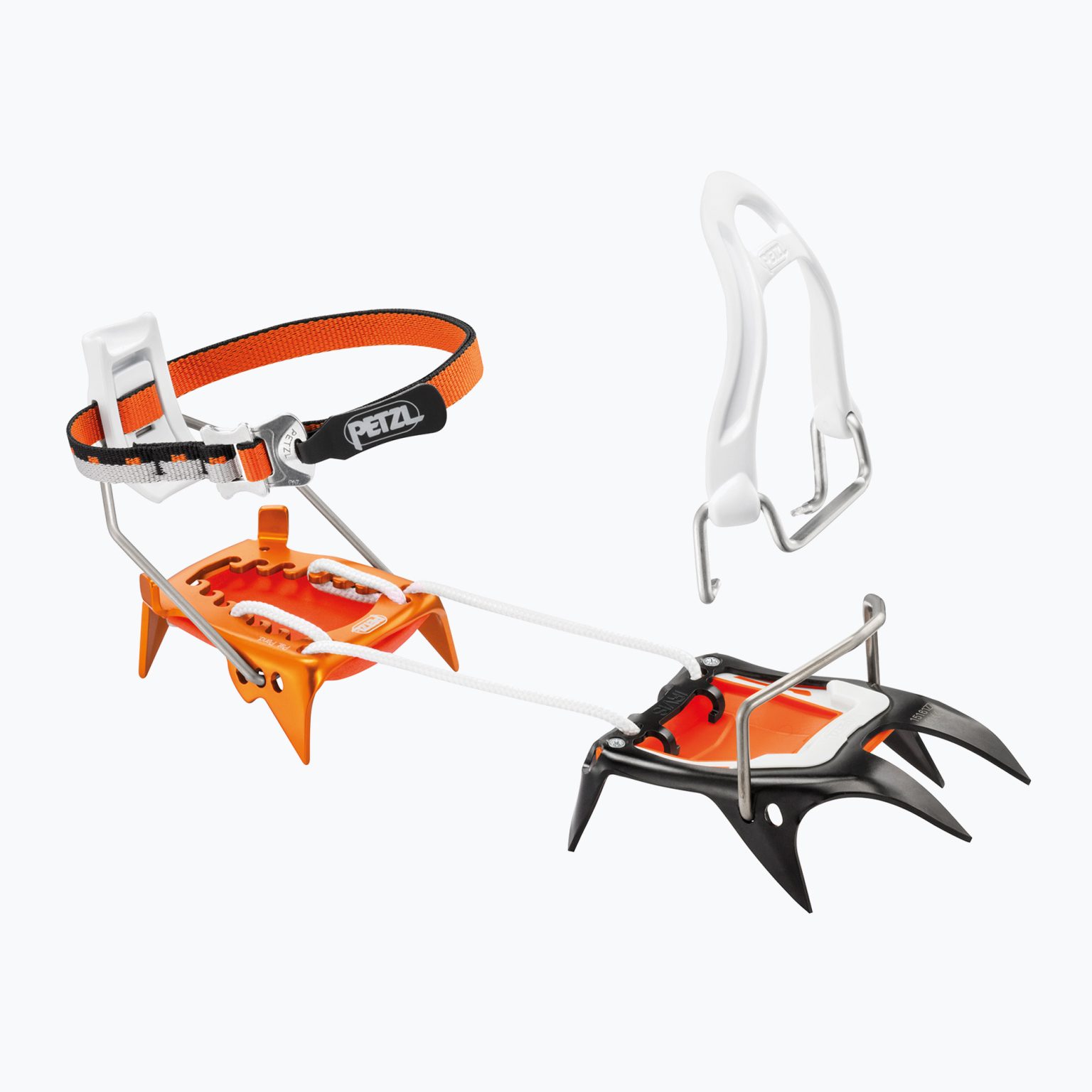 Petzl Irvis Hybrid полуавтоматични раковини оранжев T02A LLU