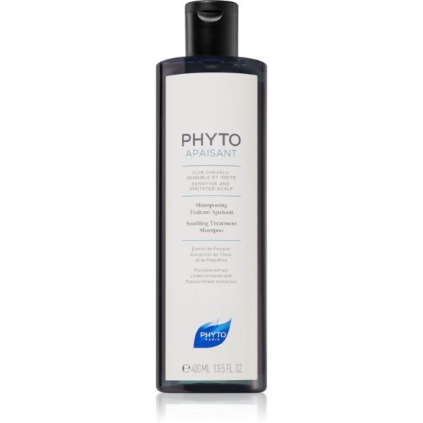 Phyto Phytoapaisant Soothing Treatment Shampoo успокояващ шампоан за чувствителна и раздразнена кожа 400 мл.