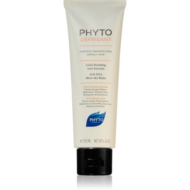 Phyto Phytodéfrisant Anti-Frizz Blow-dry Balm изглаждащ балсам за непокорна коса 125 мл.