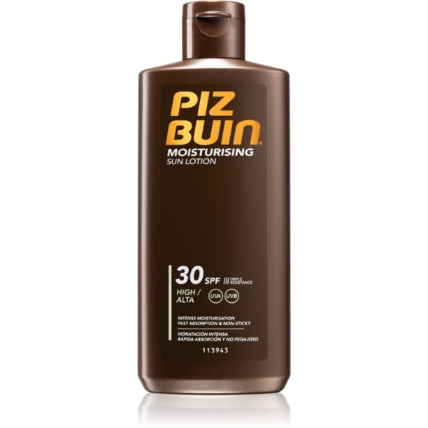 Piz Buin Moisturising хидратиращо мляко за тен SPF 30 200 мл.