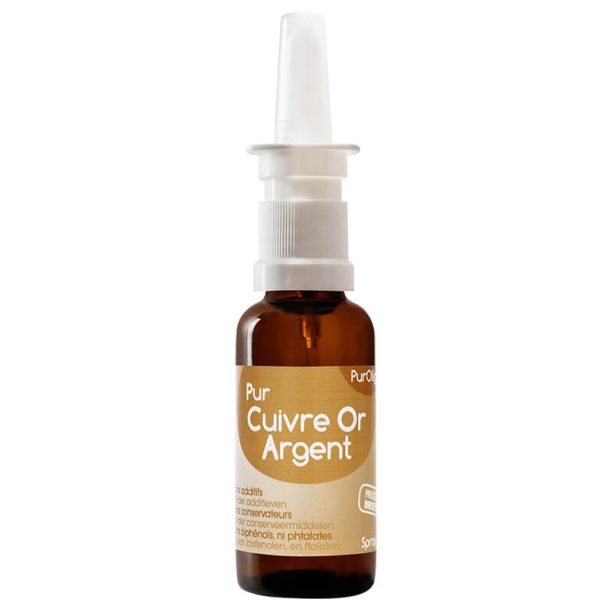 Pur Cuivre Or Argent Spray - Спрей за нос с колоидно злато