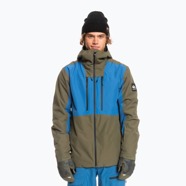 Quiksilver Muldrow мъжко яке за сноуборд зелено EQYTJ03376