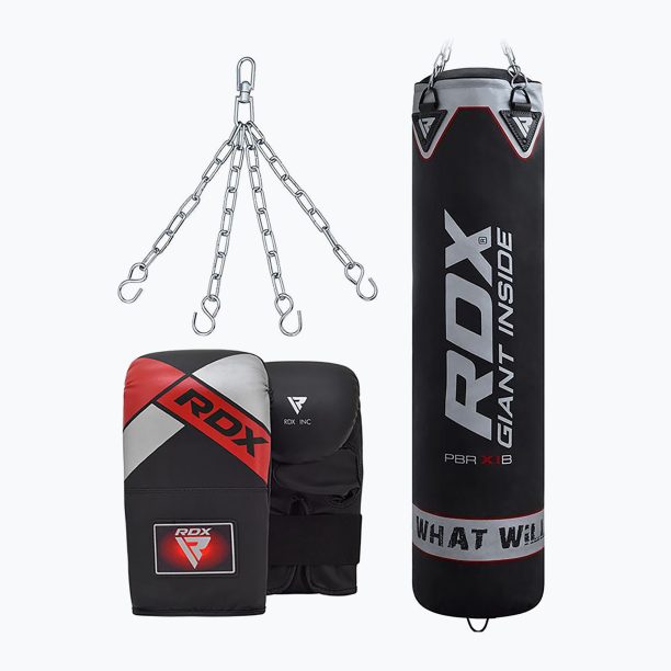 RDX Punch Bag боксов чувал черен 3PBR-X1B-5FT