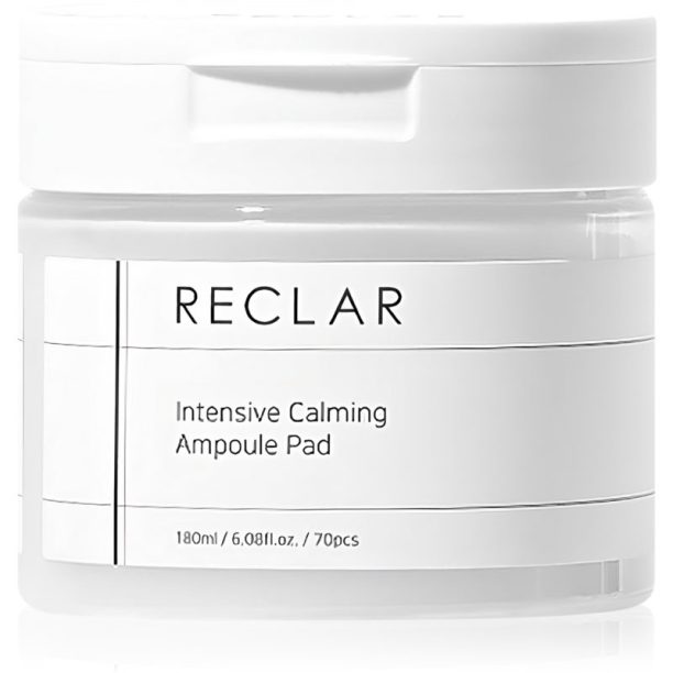 RECLAR Calming Ampoule Pads ексфолиращи тампони за лице 70 бр.