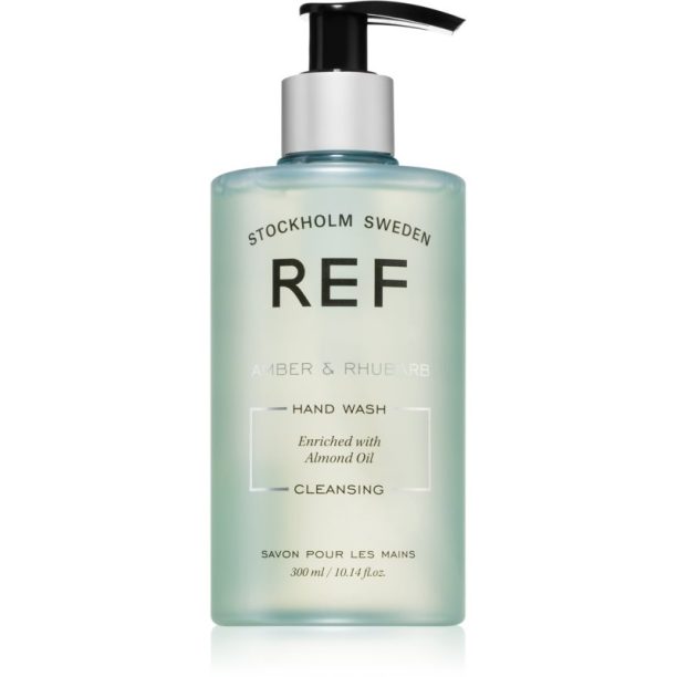 REF Hand Wash луксозен хидратиращ сапун за ръце Amber & Rhubarb 300 мл. на ниска цена