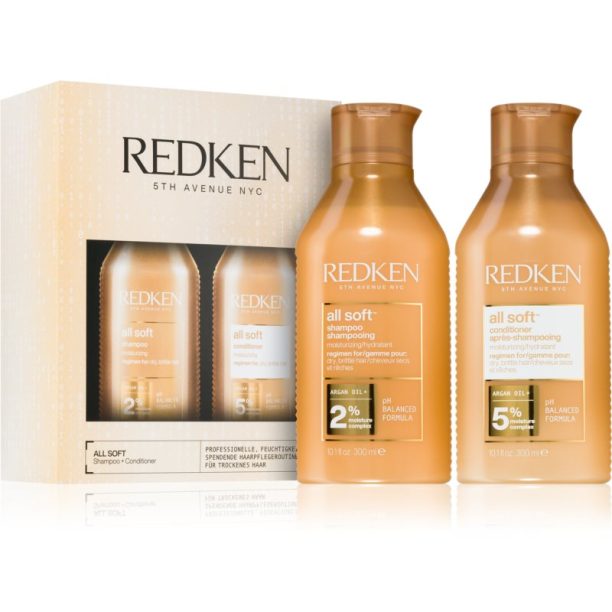 Redken All Soft подаръчен комплект (за суха и крехка)