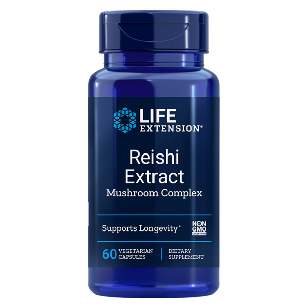 Reishi Extract Mushroom Complex / Рейши комплекс х 60 капсули Life Extension на ниска цена