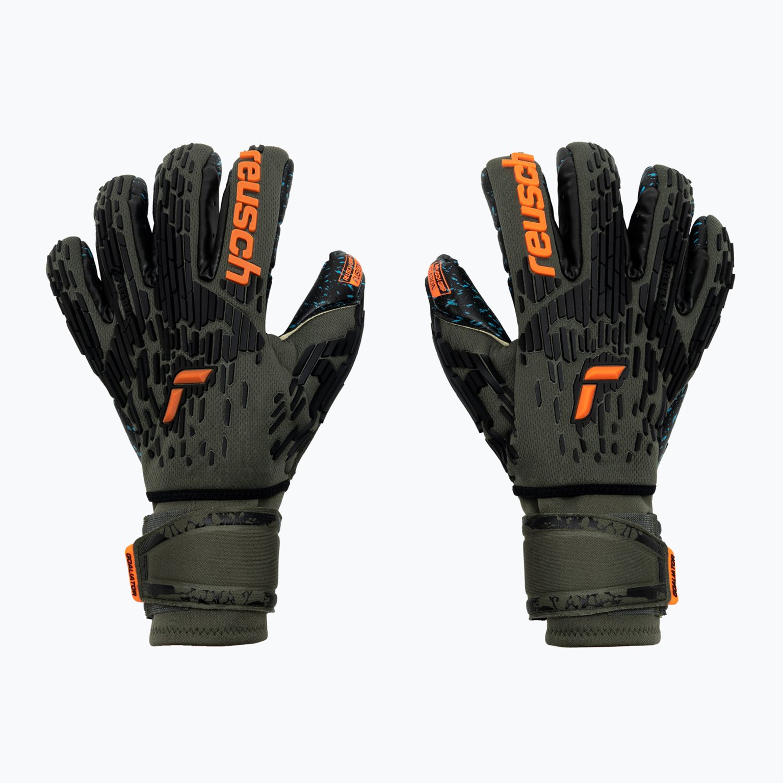 Reusch Attrakt Freegel Fusion Ortho-Tec Вратарски ръкавици зелени 5370090-5555