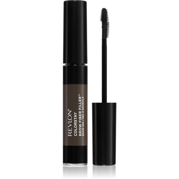 Revlon Cosmetics ColorStay™ Brow Fiber Filler водоустойчив гел за вежди цвят 304 Grey Brown 6