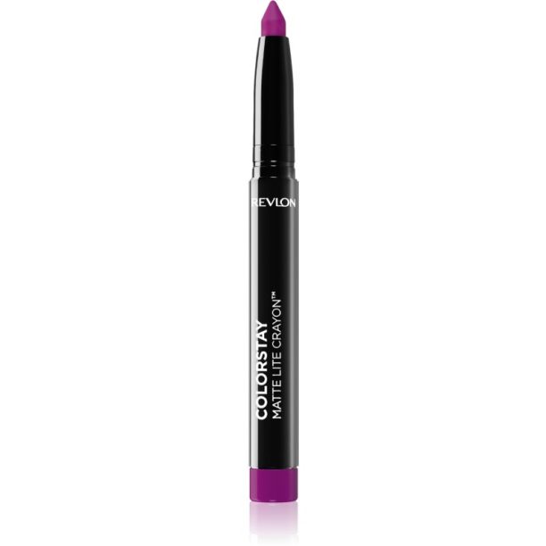 Revlon Cosmetics ColorStay™ Matte Lite Crayon матиращо червило с молив цвят 005 Sky High 1