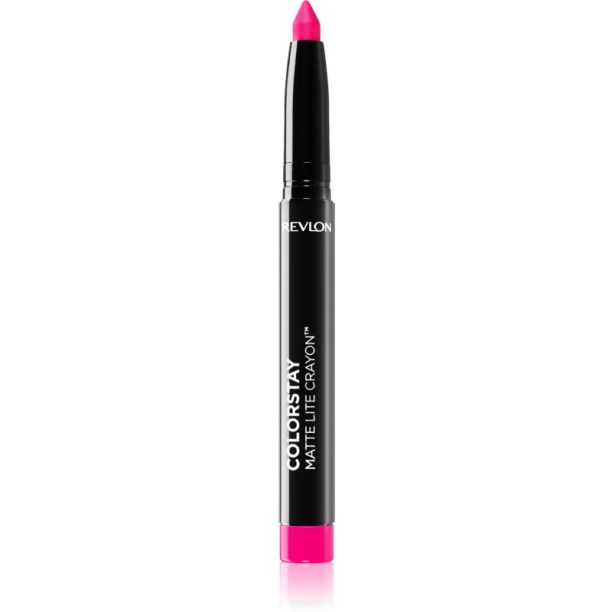 Revlon Cosmetics ColorStay™ Matte Lite Crayon матиращо червило с молив цвят 007 Mile High 1