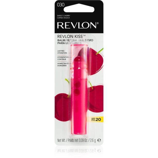 Revlon Cosmetics Kiss™ Balm хидратиращ балсам за устни SPF 20 аромати 030 Sweet Cherry 2