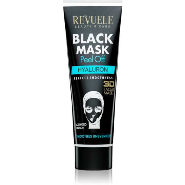 Revuele Black Mask Peel Off Hyaluron почистваща маска - премахваща се 80 мл.