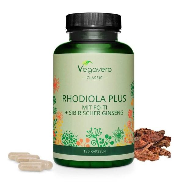 Rhodiola Plus mit Fo-Ti + Sibirischer Ginseng / Златен корен + Фо-ти и Сибирски женшен