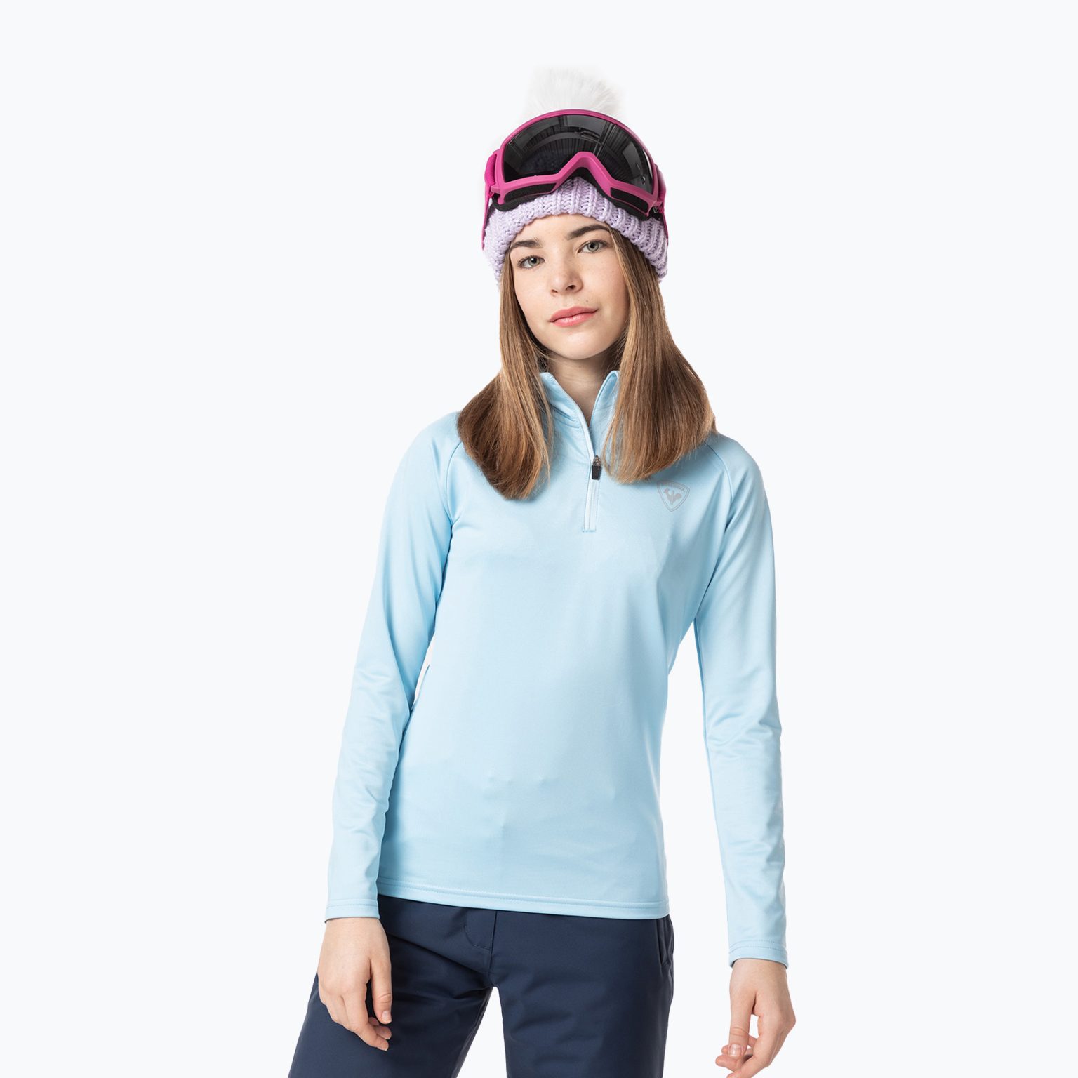 Rossignol Girl Warm Stretch детски ски суитшърт с ледник