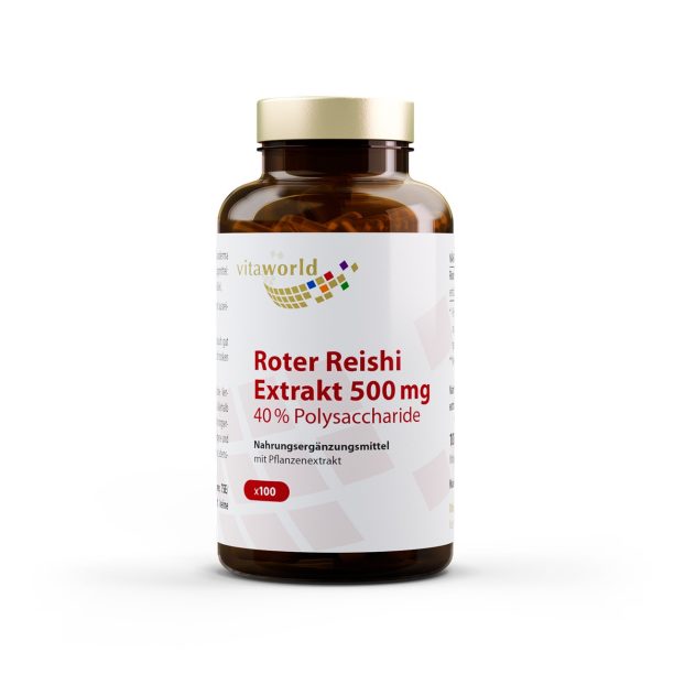 Roter Reishi extrakt / Червено Рейши 500 mg