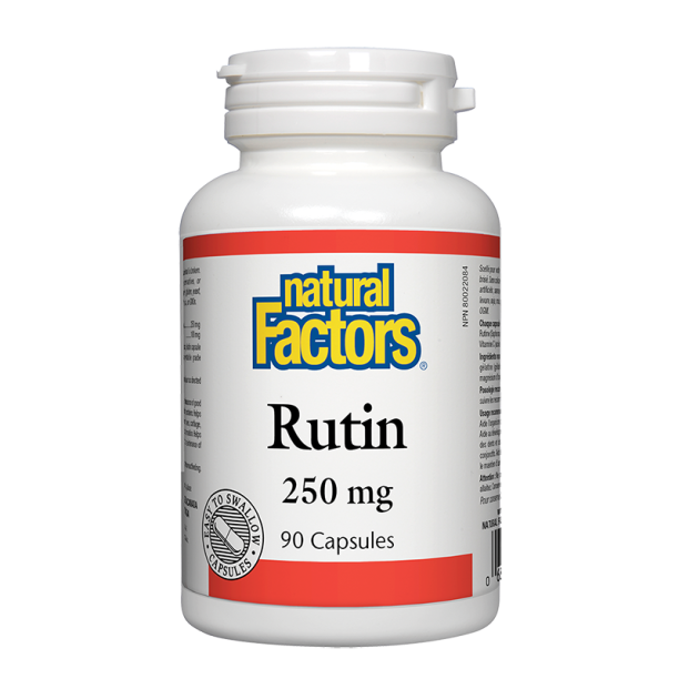 Rutin/ Рутин 250 mg х 90 капсули Natural Factors на ниска цена