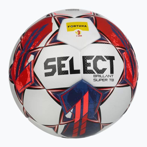 SELECT Brillant Super TB Fortuna 1 League football v23 white/red size 5