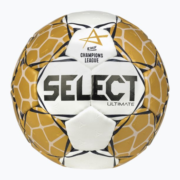 SELECT Ultimate LM v23 EHF Official white/gold хандбал размер 2