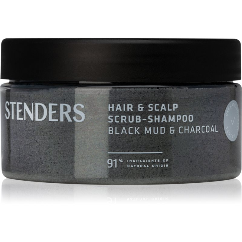 STENDERS Black Mud & Charcoal почистващ пилинг за коса и скалп 300 гр. на ниска цена