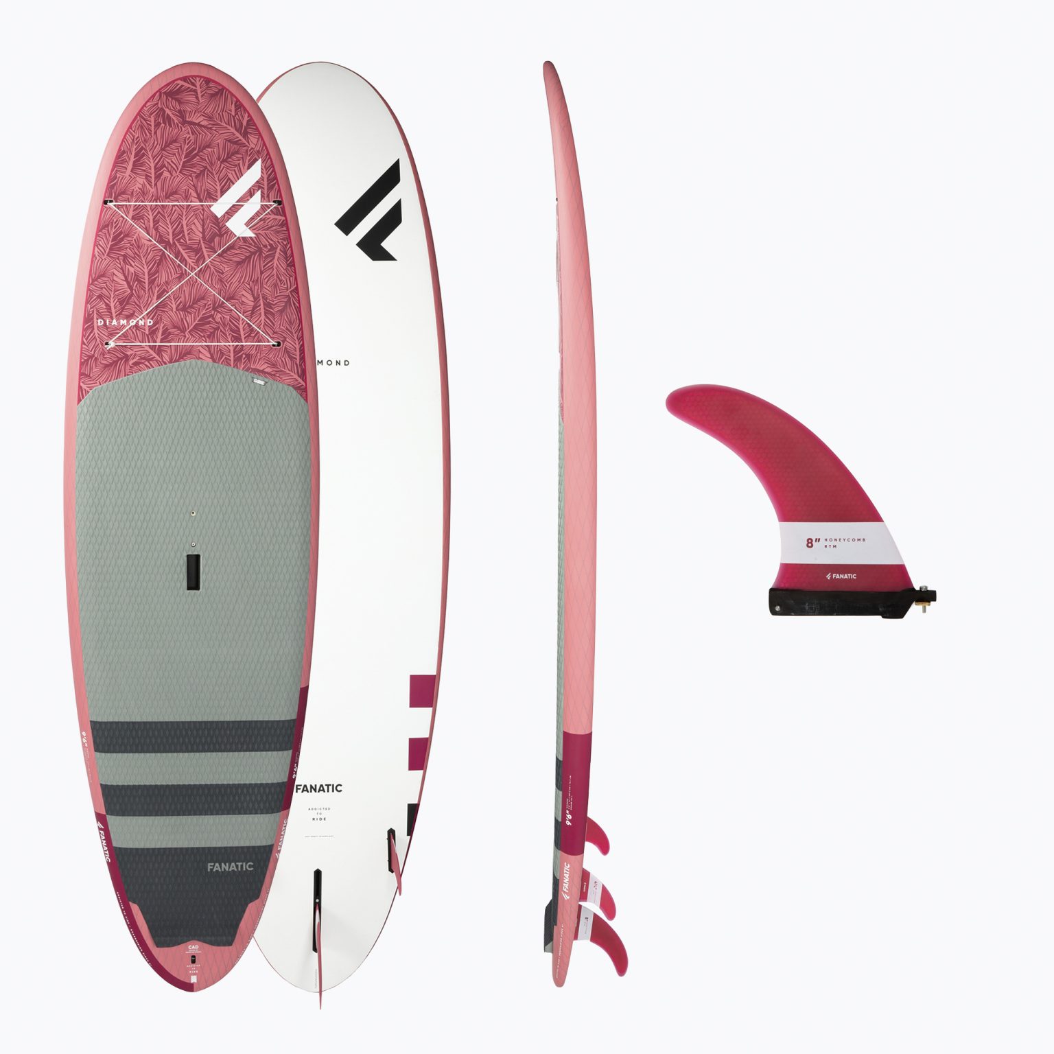 SUP дъска Fanatic Diamond 9'6 pink 13200-1110