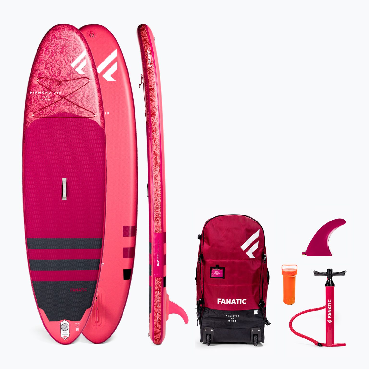 SUP дъска Fanatic Diamond Air 10'4 червена 13200-1133