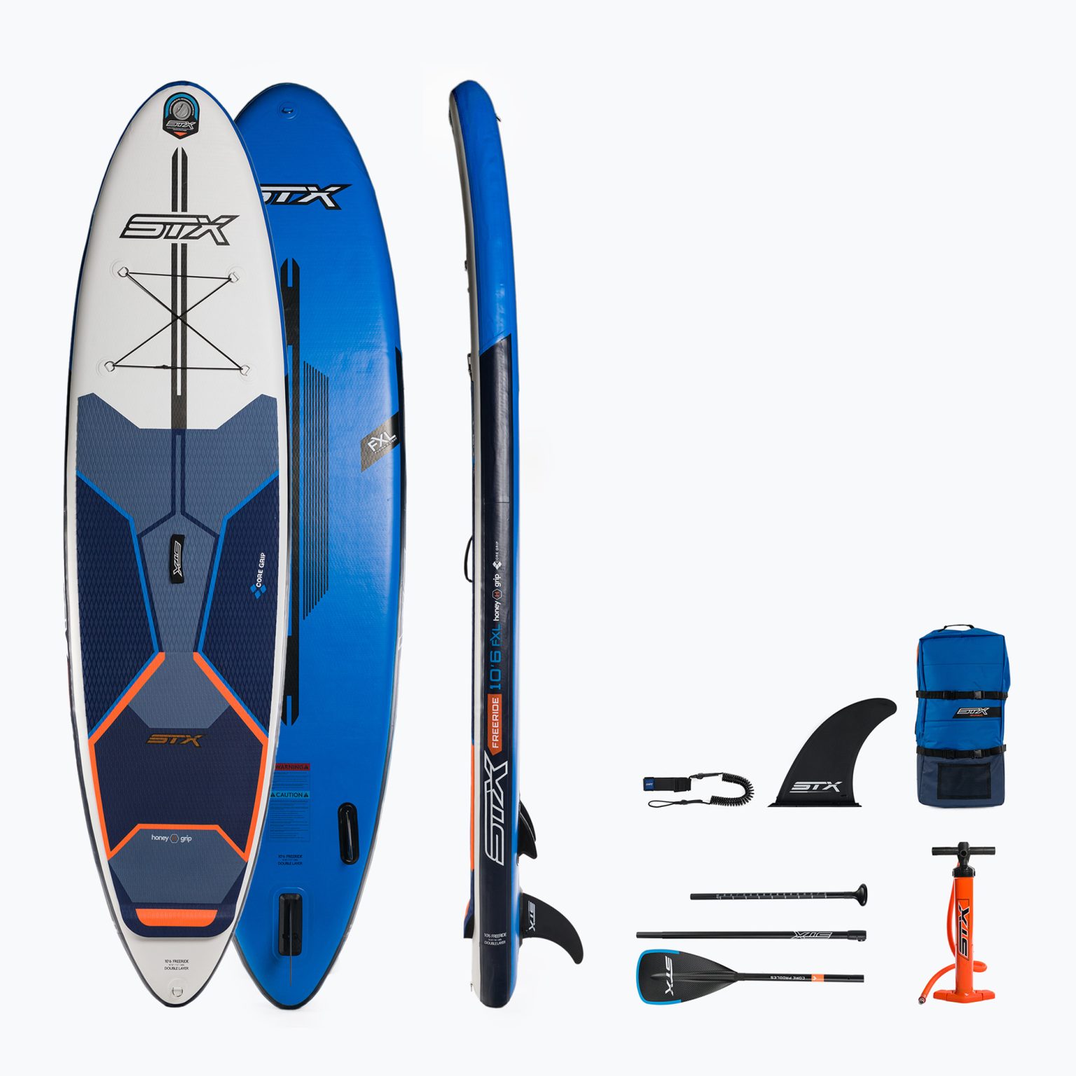 SUP дъска STX Freeride 10'6" 2022 синя 406.23100.010