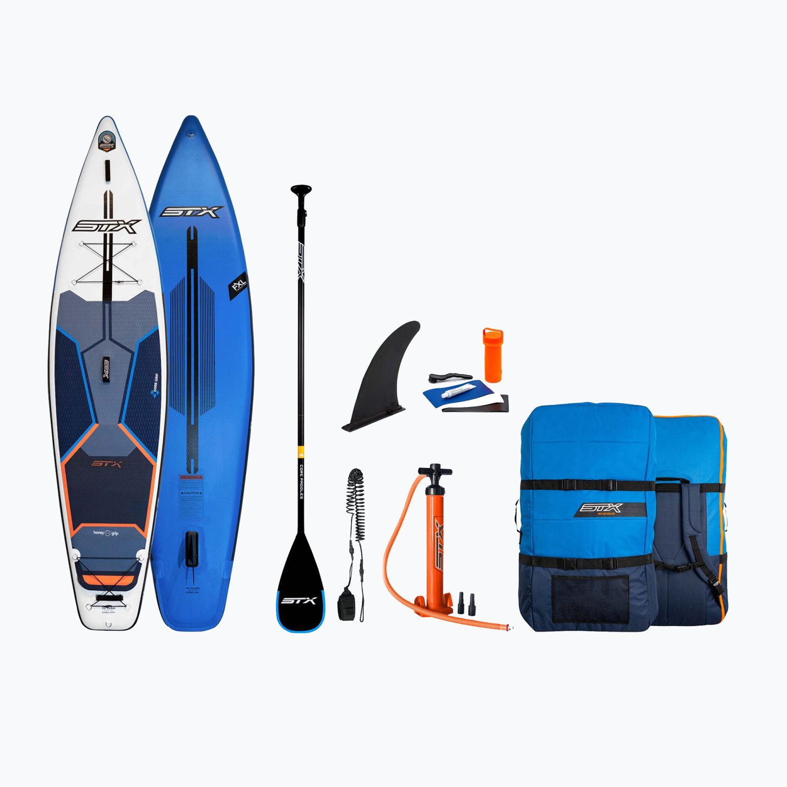 SUP дъска STX Tourer 12'6" 2022 синя 406.23200.0101