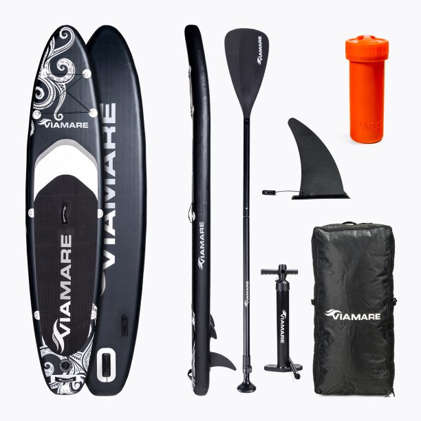 SUP дъска Viamare S 3.30m black 1123059