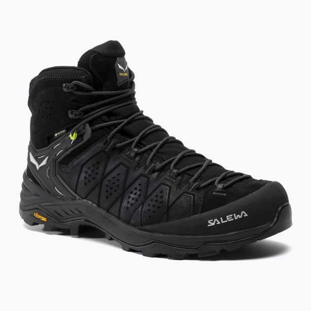 Salewa Alp Trainer 2 Mid GTX мъжки ботуши за трекинг черни 00-0000061382