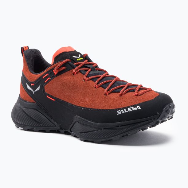 Salewa Dropline Leather мъжки туристически обувки оранжев 00-0000061393