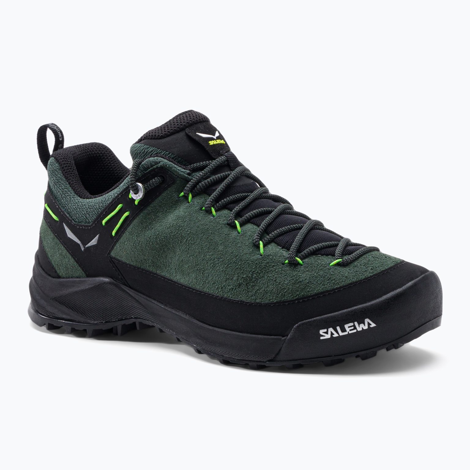 Salewa Wildfire Кожени мъжки туристически ботуши зелен 00-0000061395