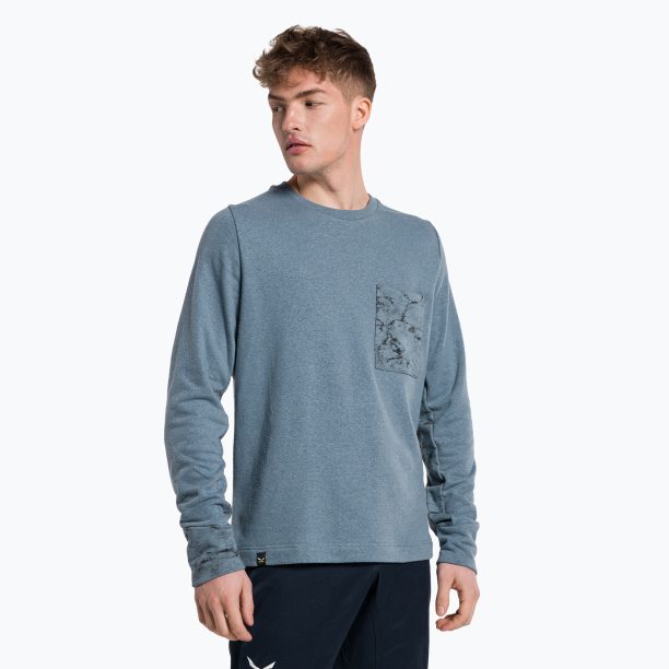 Salewa мъжки потник за трекинг Lavaredo Hemp Pullover blue 00-0000028547