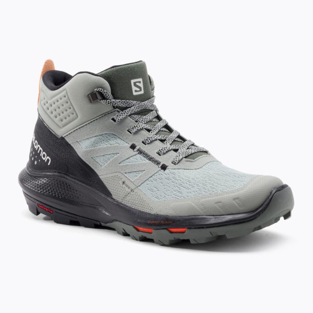 Salomon Outpulse Mid Gore-Tex Мъжки туристически обувки Green/Black L41588900