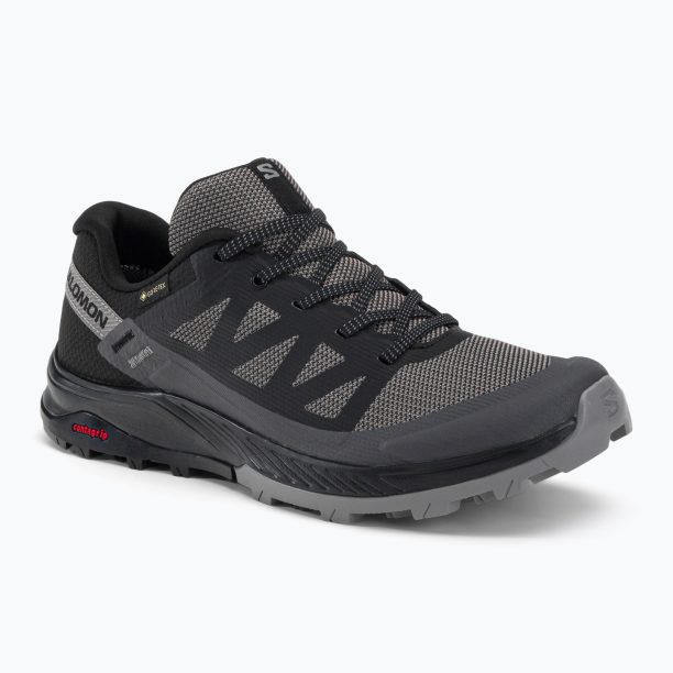 Salomon Outrise GTX дамски ботуши за трекинг черни L47142600