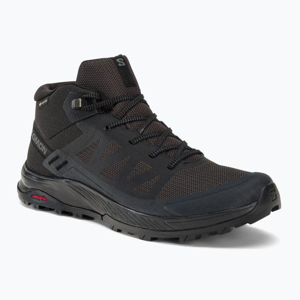 Salomon Outrise Mid GTX мъжки ботуши за трекинг черни L47143500