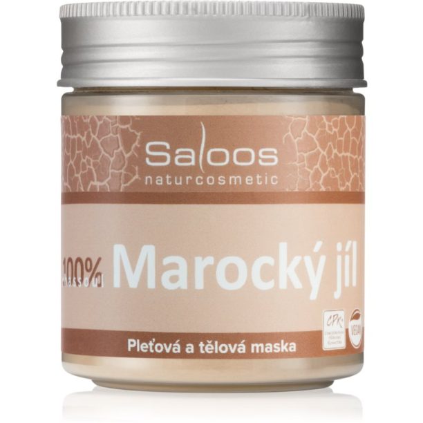 Saloos Clay Mask Moroccan Lava маска за тяло и лице 200 гр.