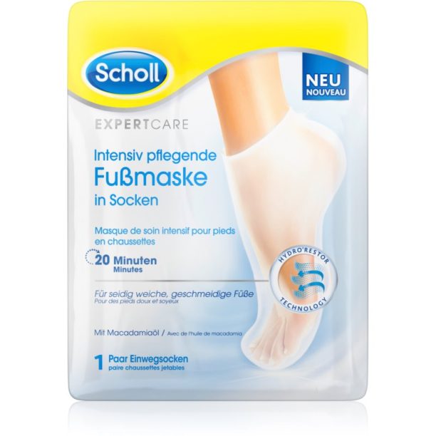 Scholl Expert Care дълбоко подхранваща маска за крака 1 бр. на ниска цена