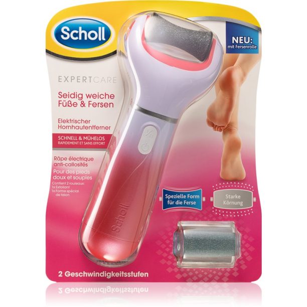 Scholl Expert Care електрическа пила за пети + резервни глави 1 бр.