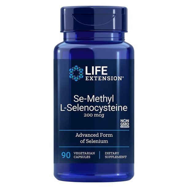 Se-Methyl L-Selenocysteine / Селен (Се-Метил Л-Селеноцистеин) 200 mcg x 90 капсули Life Extension на ниска цена