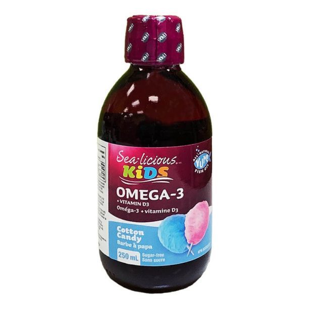 Sea-Licious® Kids Omega-3 + Vitamin D3 / Омега-3 1500 mg + Витамин D3 400 IU за деца