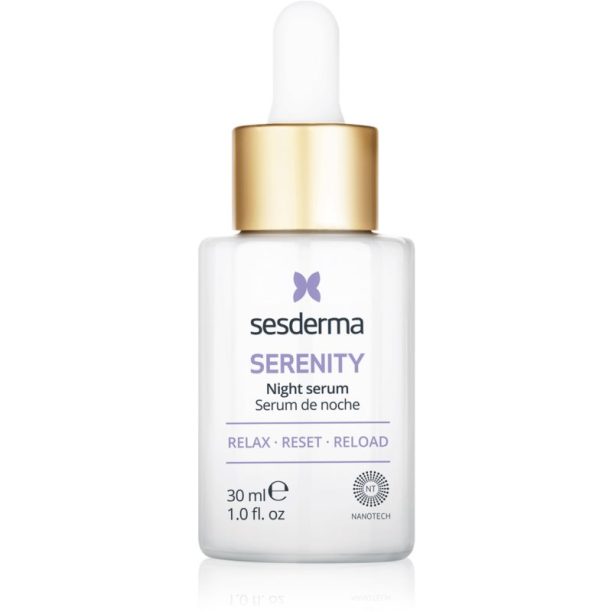 Sesderma Serenity регенериращ нощен серум с ревитализиращ ефект 30 мл.