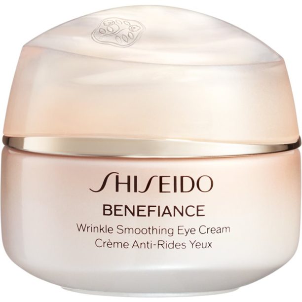 Shiseido Benefiance Wrinkle Smoothing Eye Cream подхранващ крем за околоочната зона за редуциране на бръчки 15 мл. на ниска цена