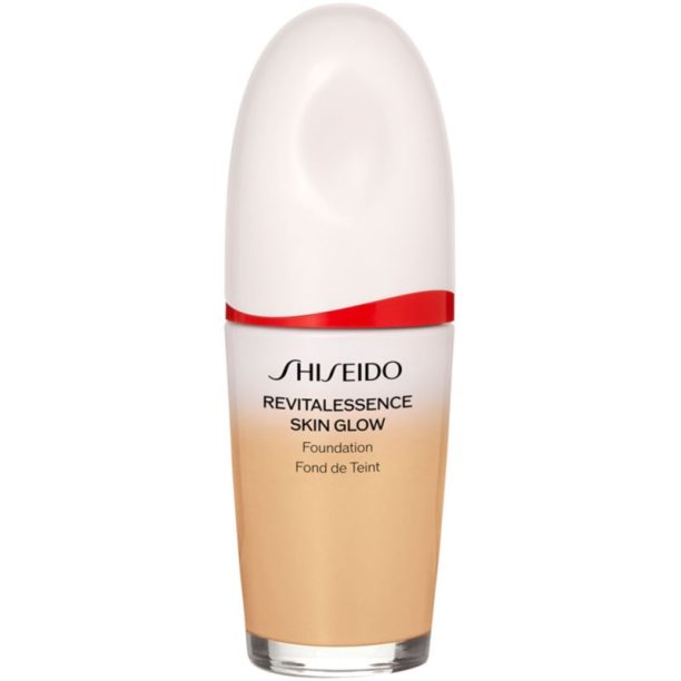 Shiseido Revitalessence Skin Glow Foundation лек фон дьо тен с озаряващ ефект SPF 30 цвят Alder 30 мл. на ниска цена