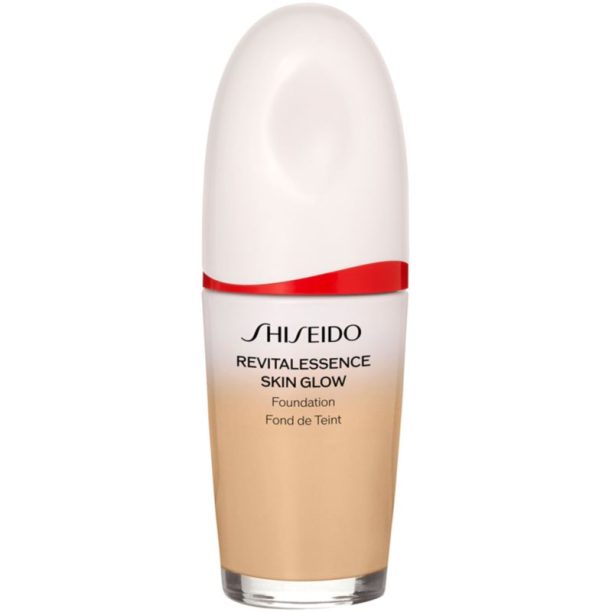 Shiseido Revitalessence Skin Glow Foundation лек фон дьо тен с озаряващ ефект SPF 30 цвят Bamboo 30 мл. на ниска цена