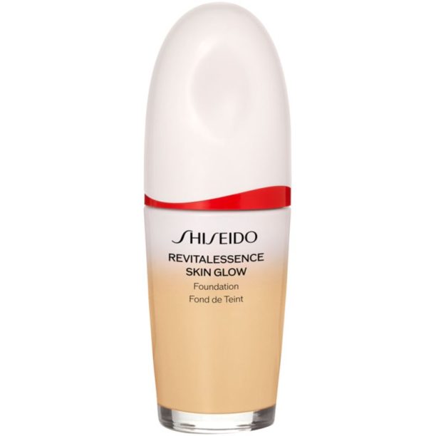 Shiseido Revitalessence Skin Glow Foundation лек фон дьо тен с озаряващ ефект SPF 30 цвят Birch 30 мл. на ниска цена